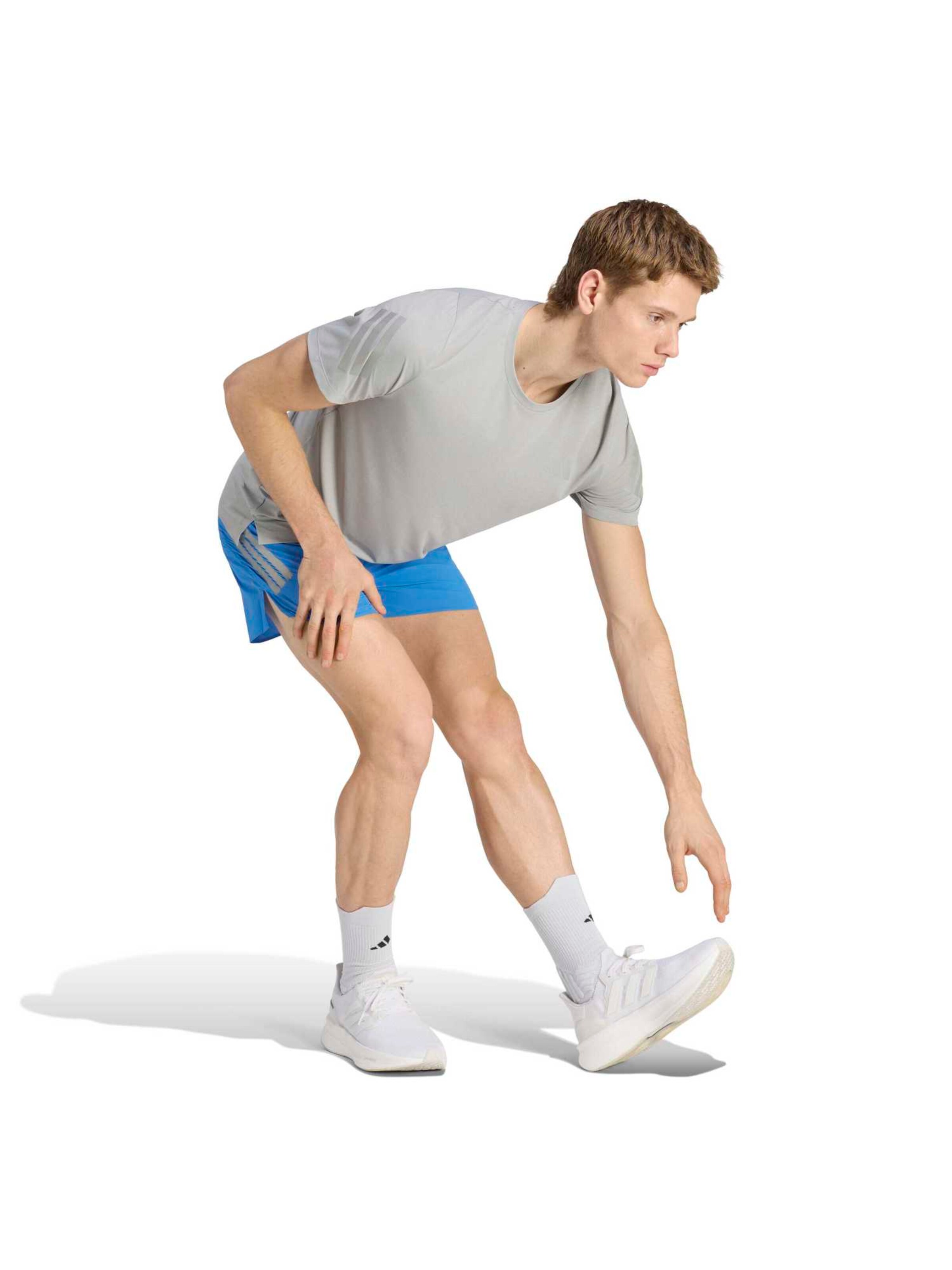 pelēks ADIDAS PERFORMANCE Sporta krekls 'ADI365'