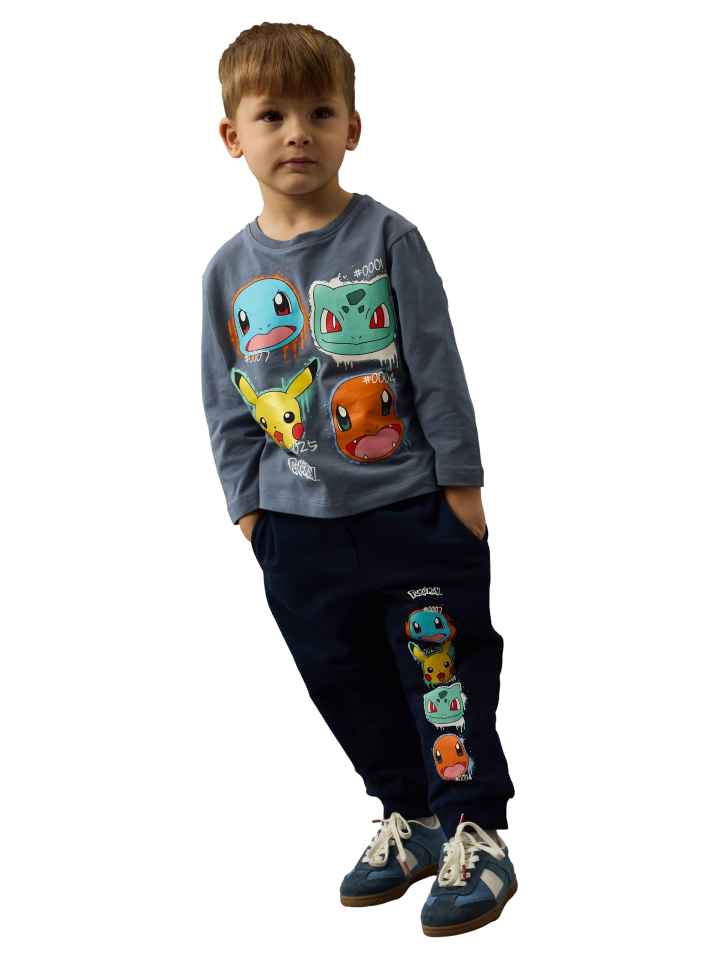 NAME IT Футболка 'NMMNor Pokemon' в Синий