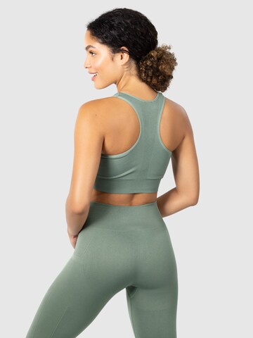 Smilodox Bustier Sport bh 'Pia' in Groen