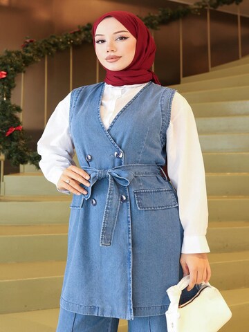 MODAMIHRAM Tunic in Blue