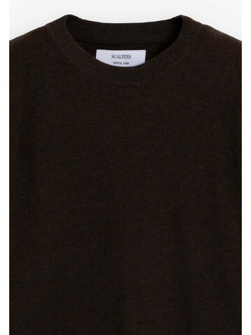 Scalpers Πουλόβερ 'Scjoyr' σε καφέ