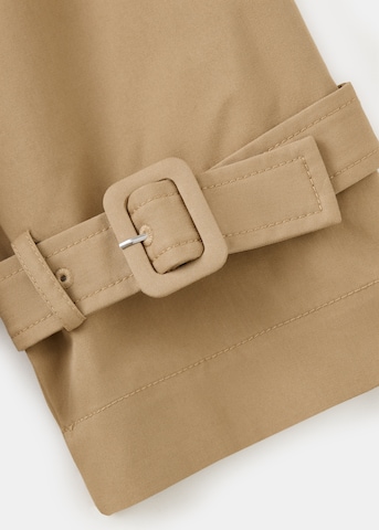 MANGO Overgangsfrakke 'TATAM' i beige