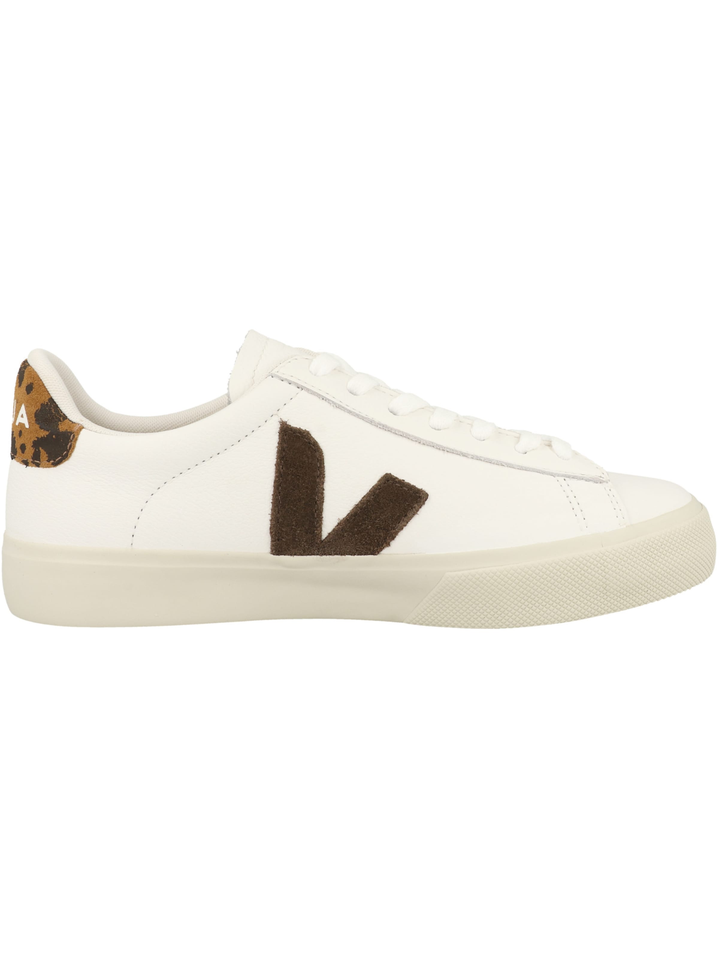 Baskets basses 'Campo' Veja en blanc : sur le côté