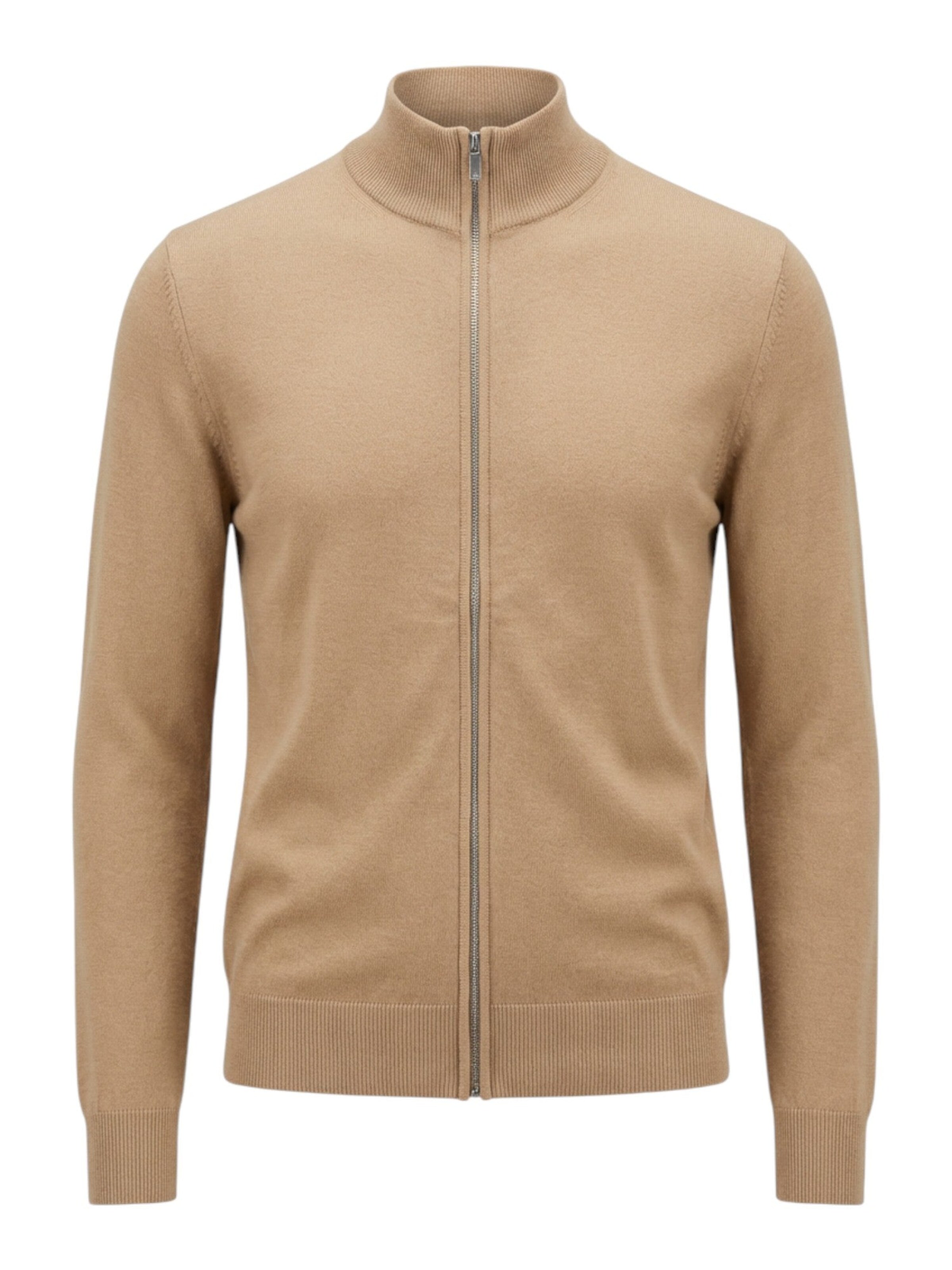 TEESHOPPEN Knit Cardigan in Beige, Item view