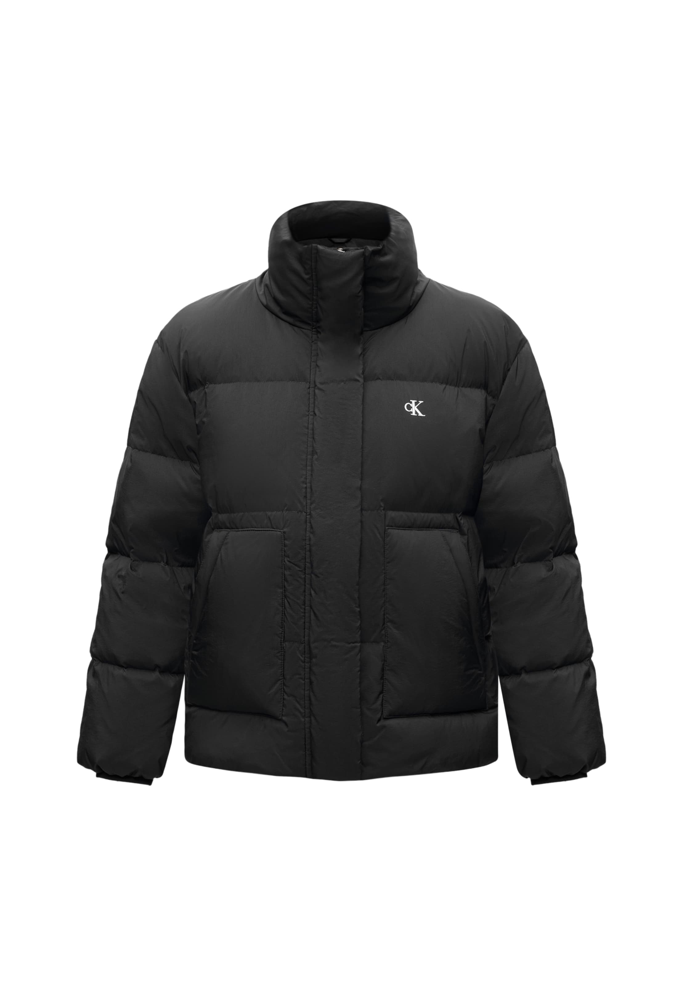 Calvin Klein Jeans Jacke in Schwarz: Vorderseite