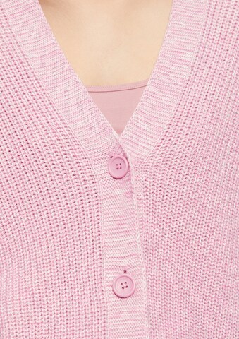 Cardigan QS en rose