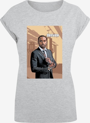 Merchcode Shirt 'Grand Denver' in Grey: front