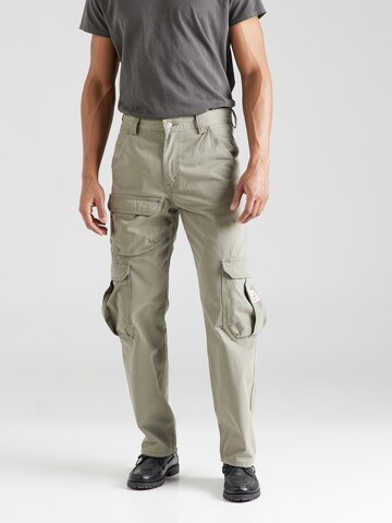 LEVI'S ® Ohlapna forma Kargo hlače | zelena barva: sprednja stran