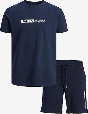 JACK & JONES Joggingpak 'NEO' in Blauw: voorkant