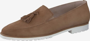 Paul Green Classic Flats in Brown: front