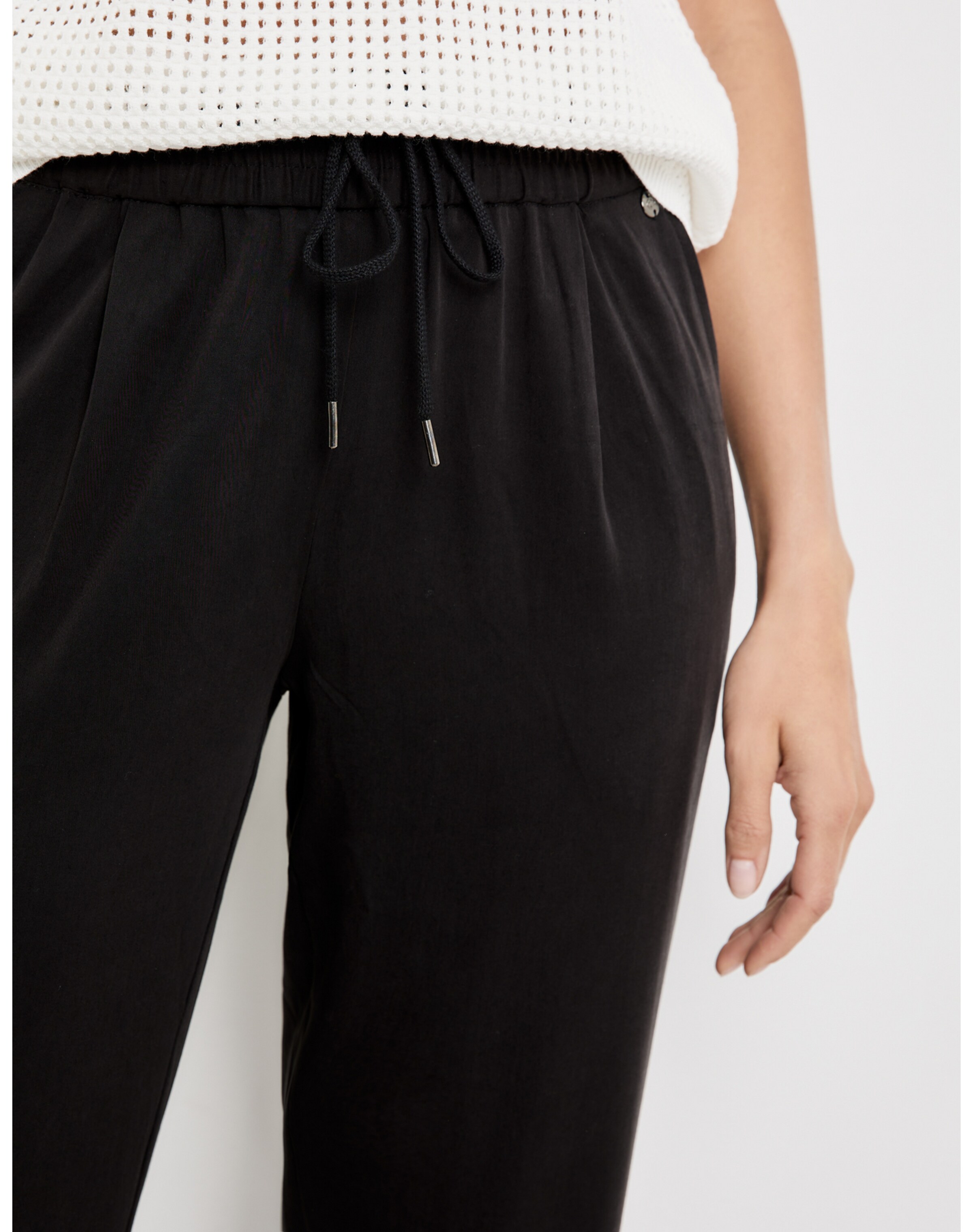 Frauen Große Größen GERRY WEBER Hose in Schwarz - TK68707 Frauen Große Größen GERRY WEBER Hose in Schwarz - TK68707