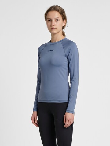 Hummel Performance shirt in Blue: front