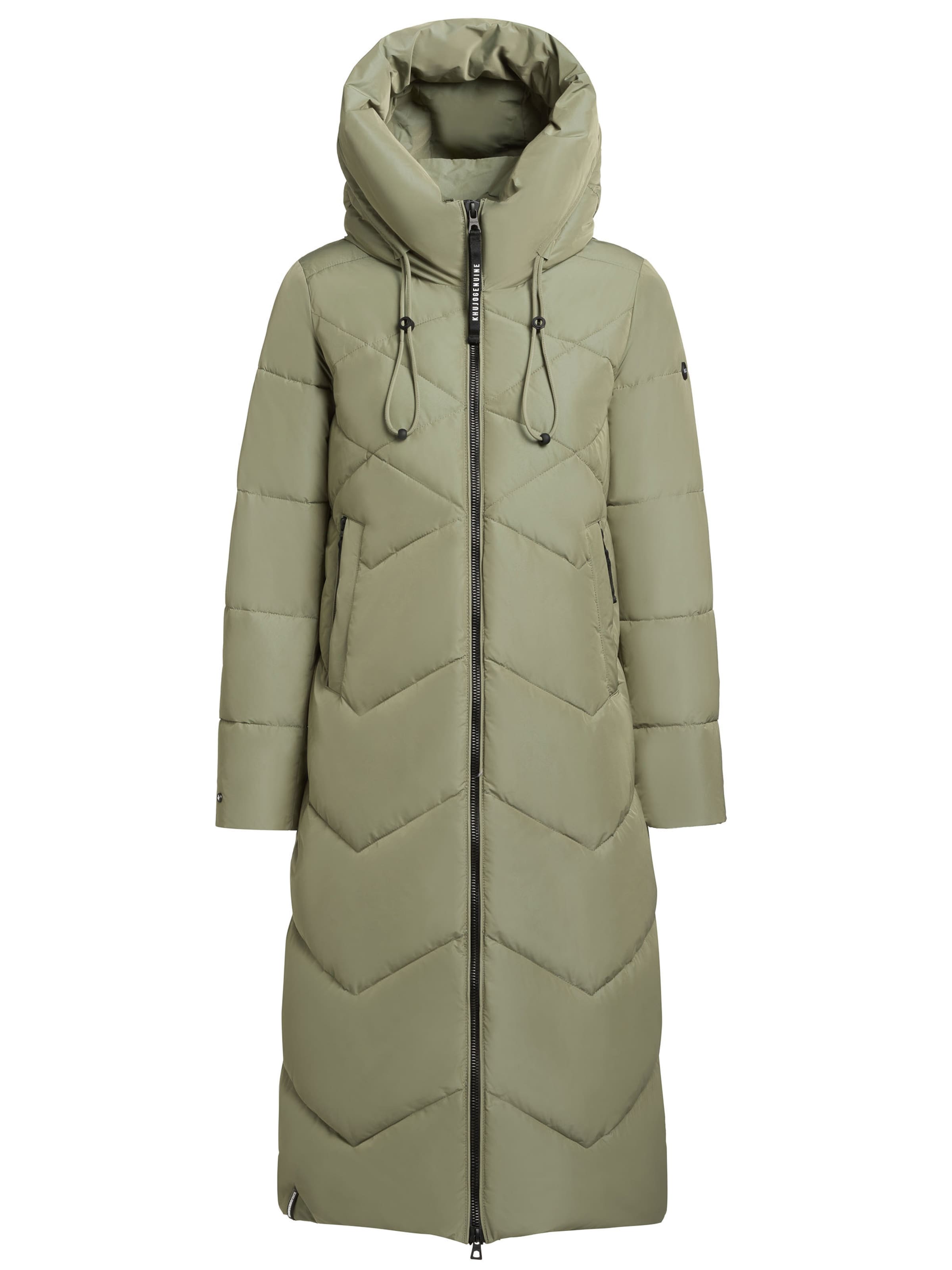 khujo Kevad-sügismantel 'Linari', värv roheline: eest vaates