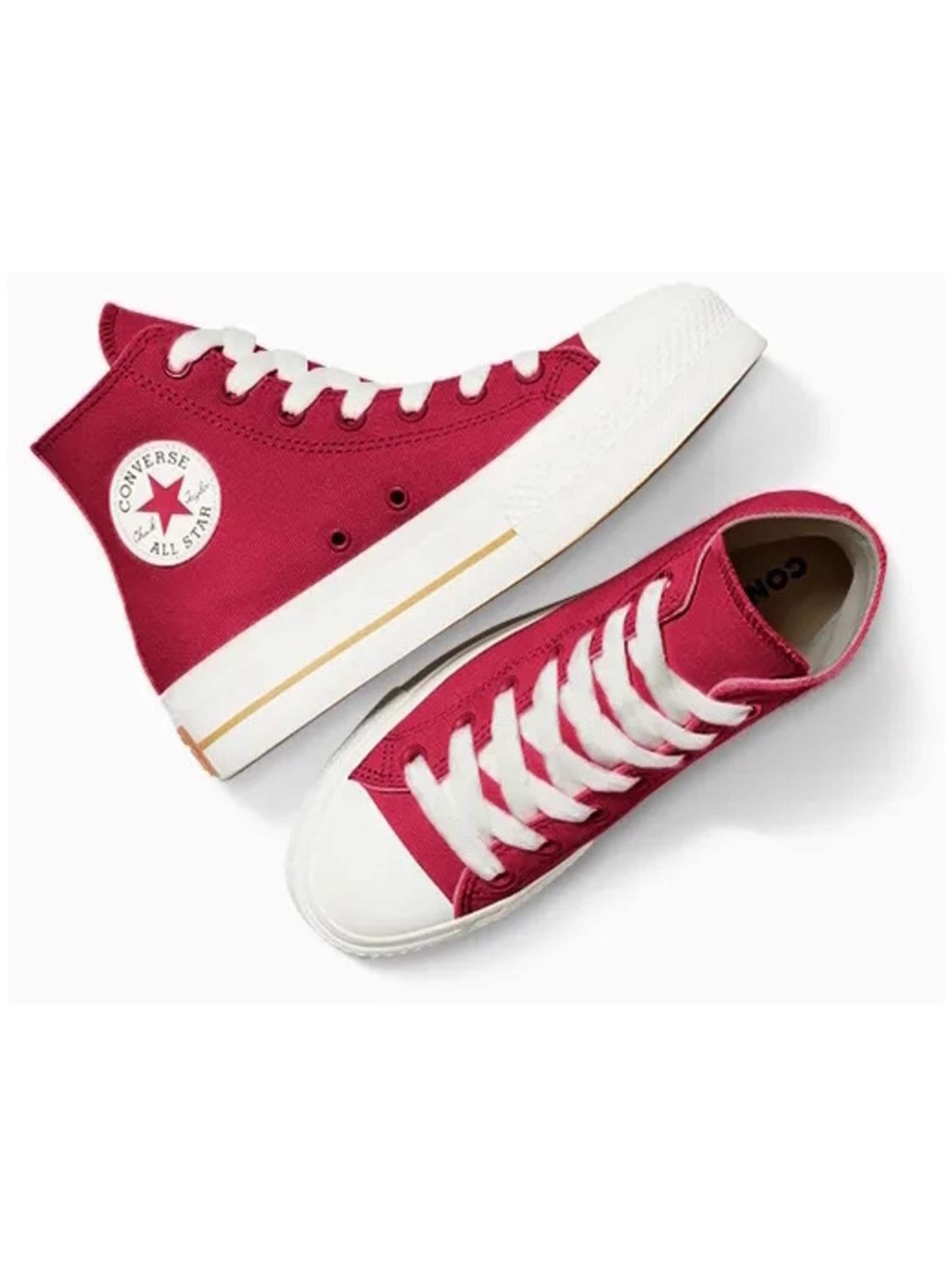 Sneaker bassa 'Converse Chuck Taylor All Star Lift' di CONVERSE in rosso