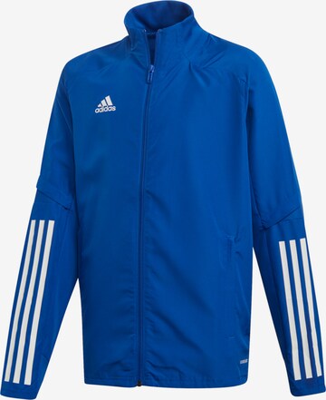 ADIDAS PERFORMANCE Athletic Jacket 'Condivo' in Blue: front