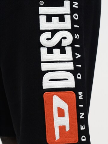 Loosefit Pantalon DIESEL en noir