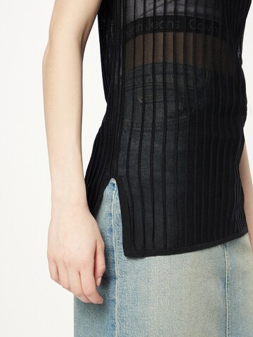 Pull-over Calvin Klein en noir