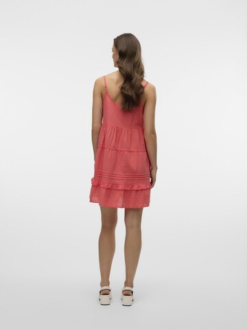 VERO MODA Jurk 'VMPretty' in Oranje