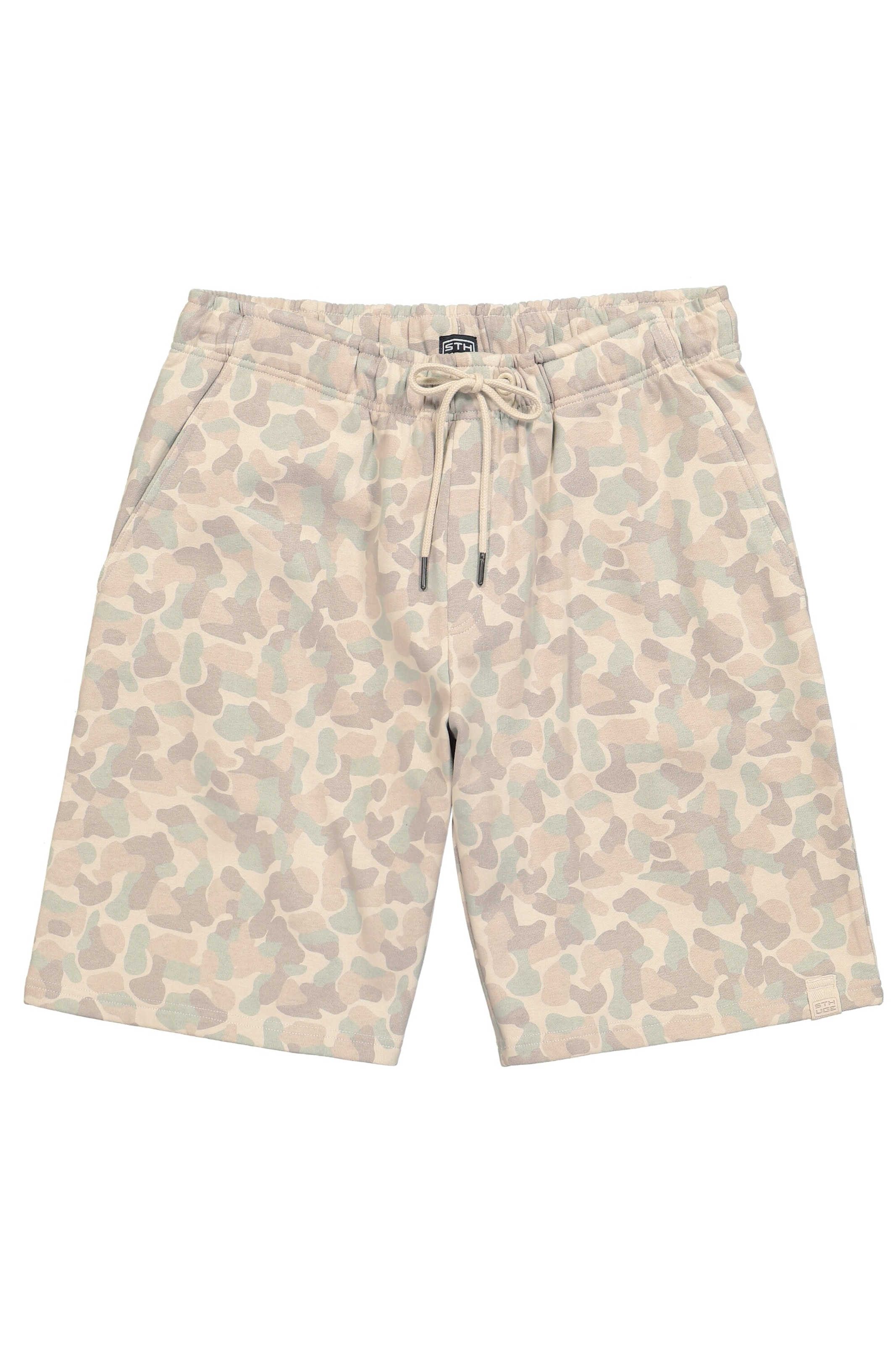 STHUGE Regular Shorts 'Bermuda' in Beige: Vorderseite