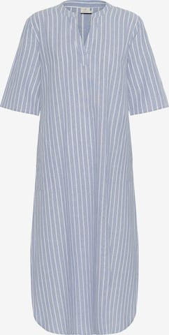 Robe-chemise 'Malena' Kaffe en bleu : devant