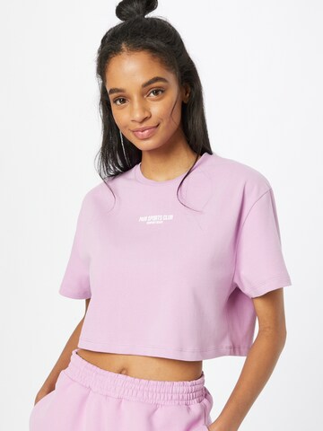 PARI Shirt 'SPORTS CLUB' in Purple: front