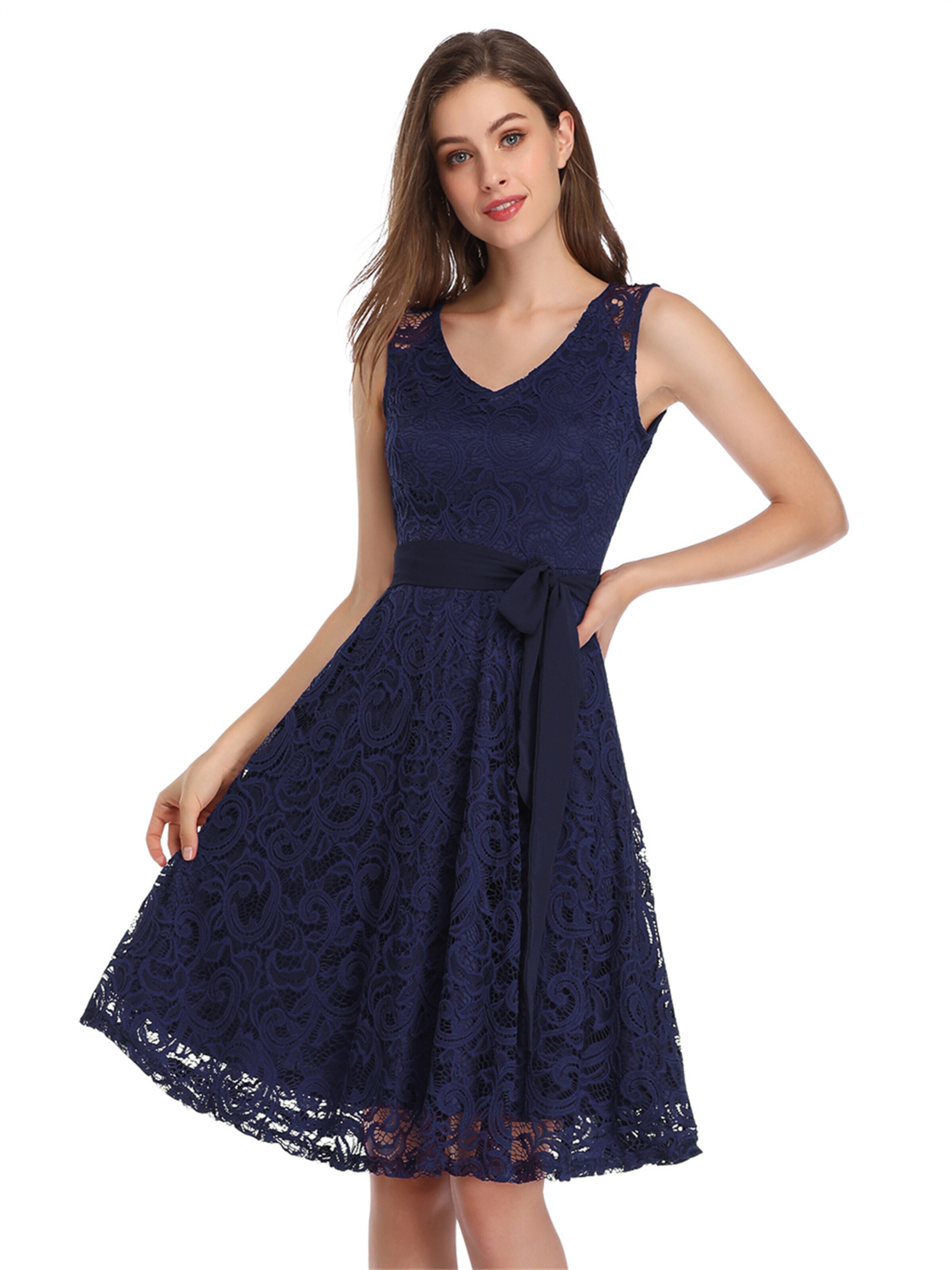 Yesfashion Kleid‌‌‌ in Blau