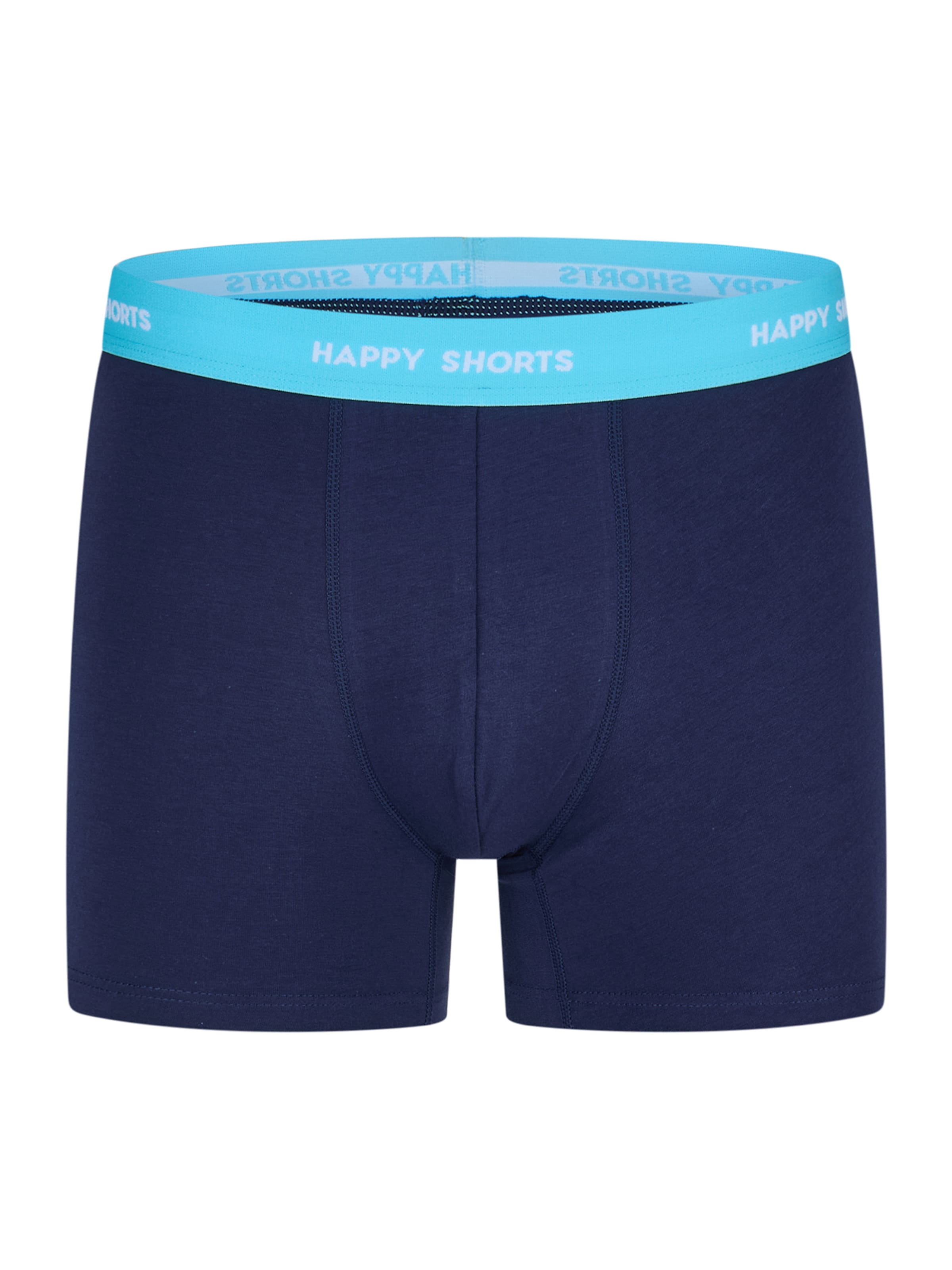 Happy Shorts Retro Boxer ' Jersey ' in Blau