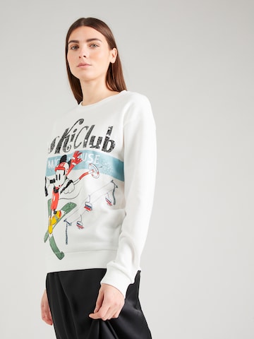 PRINCESS GOES HOLLYWOOD Sweatshirt in Wit: voorkant