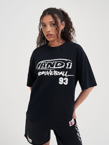 AND1 Póló - fekete: elől