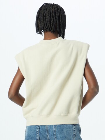 Sweat-shirt 'Vonda' mazine en blanc