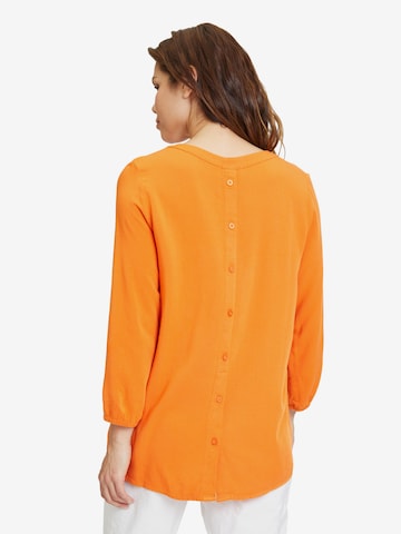 Cartoon Bluse in Orange