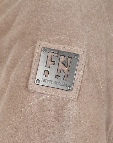 FREAKY NATION Between-Season Jacket 'Modern Times' in Beige
