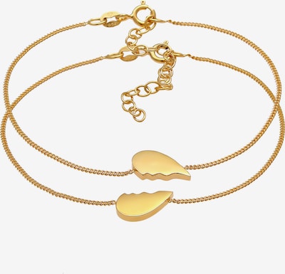 ELLI Armband Herz in gold, Produktansicht