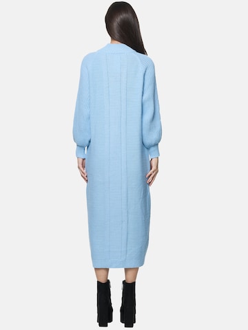 Robes en maille Elara en bleu