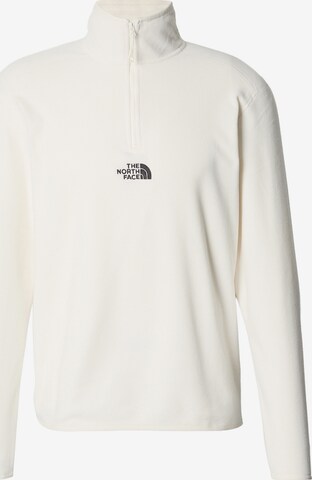 THE NORTH FACE Sportpullover 'GLACIER' in Weiß: Vorderseite