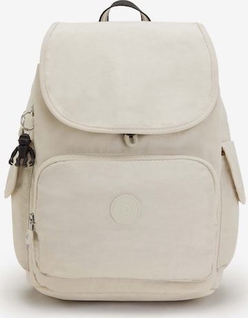 KIPLING - Mochila 'City' en blanco: frente