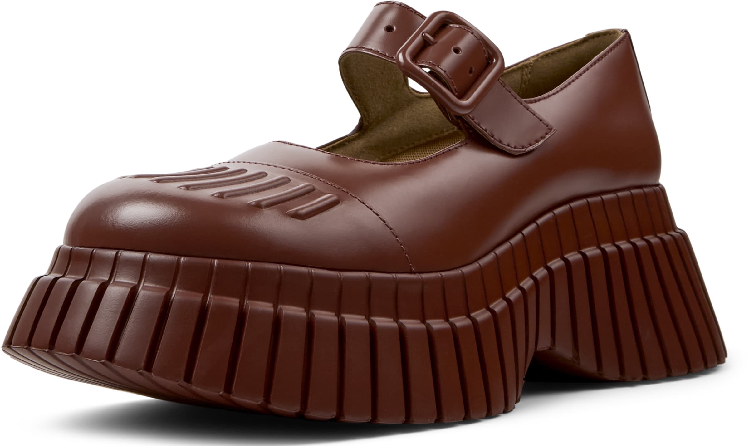 Ballerines 'BCN' CAMPER en rouge : devant