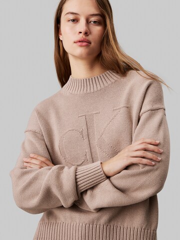 Calvin Klein Jeans Trui in Beige