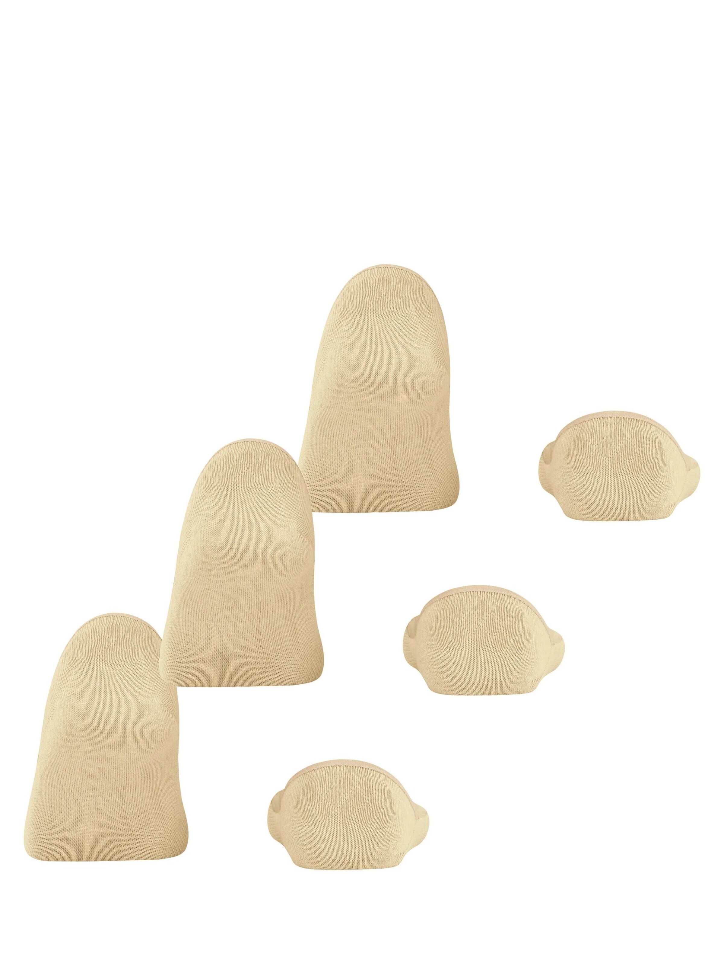 FALKE Füßlinge 'Step 3-Pack'‌ in Beige