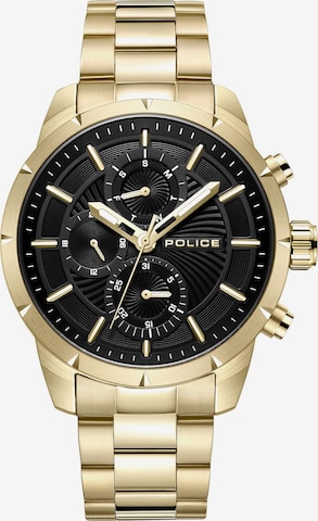 POLICE Analog Watch 'NEIST' in Gold: front