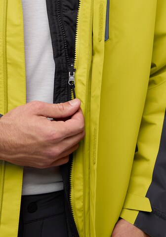 JACK WOLFSKIN Outdoor jacket 'Jasper' in Yellow
