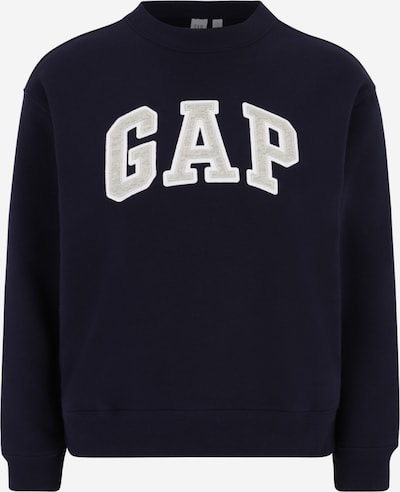 Gap Petite Sweater majica 'HERITAGE' u mornarsko plava / svijetlosiva / bijela, Pregled proizvoda