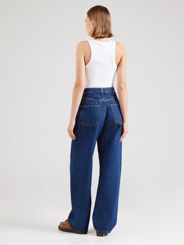 HUGO Loosefit Jeans 'Leni_B' in Blauw