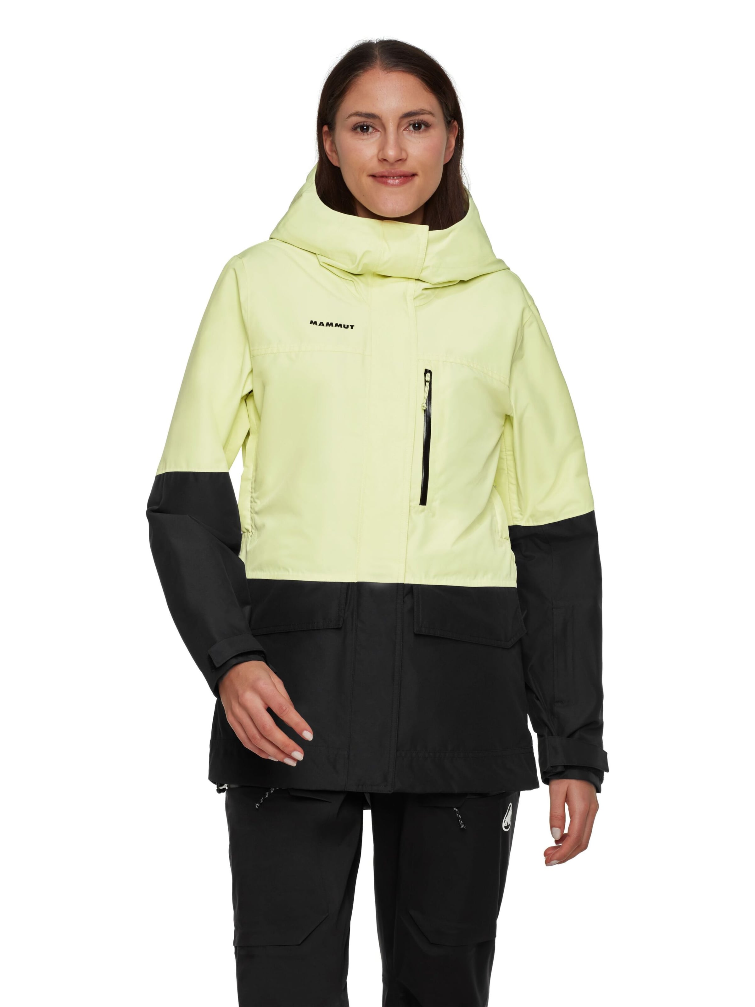 MAMMUT Sportjacke 'Fall Line' in Gelb: Vorderseite
