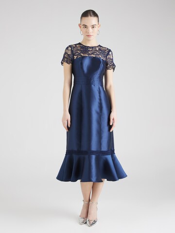 Robe de cocktail Coast en bleu : devant