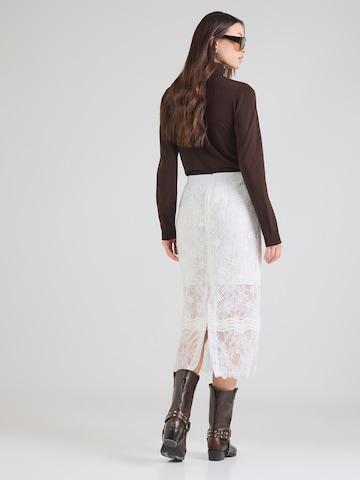 PINKO Spódnica 'HARMONIE' w kolorze biały