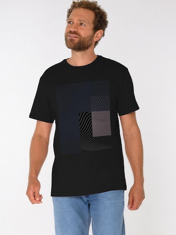 ThokkThokk Shirt 'Cubes' in Black