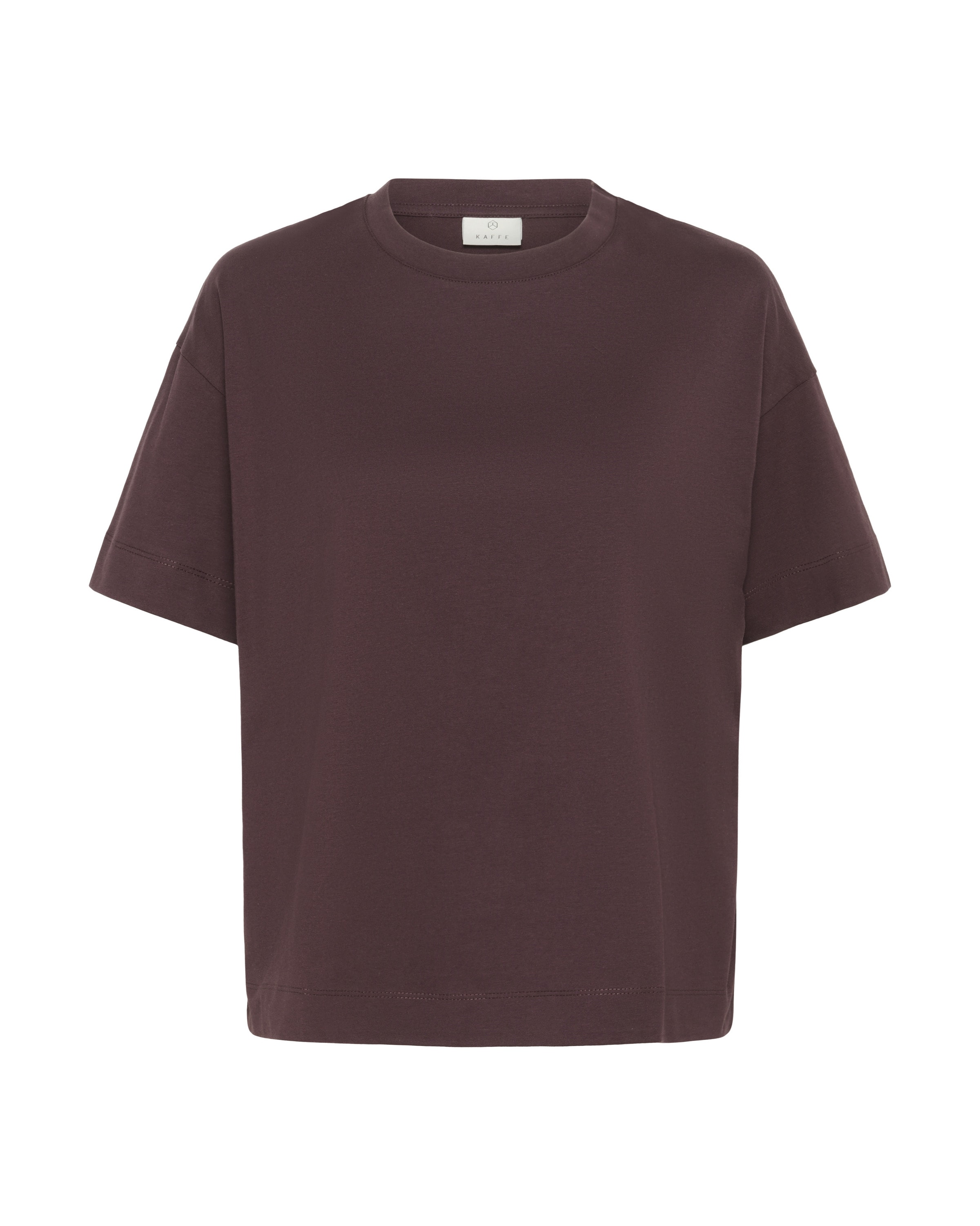 Kaffe - Camisa 'KATomina' em vermelho: frente