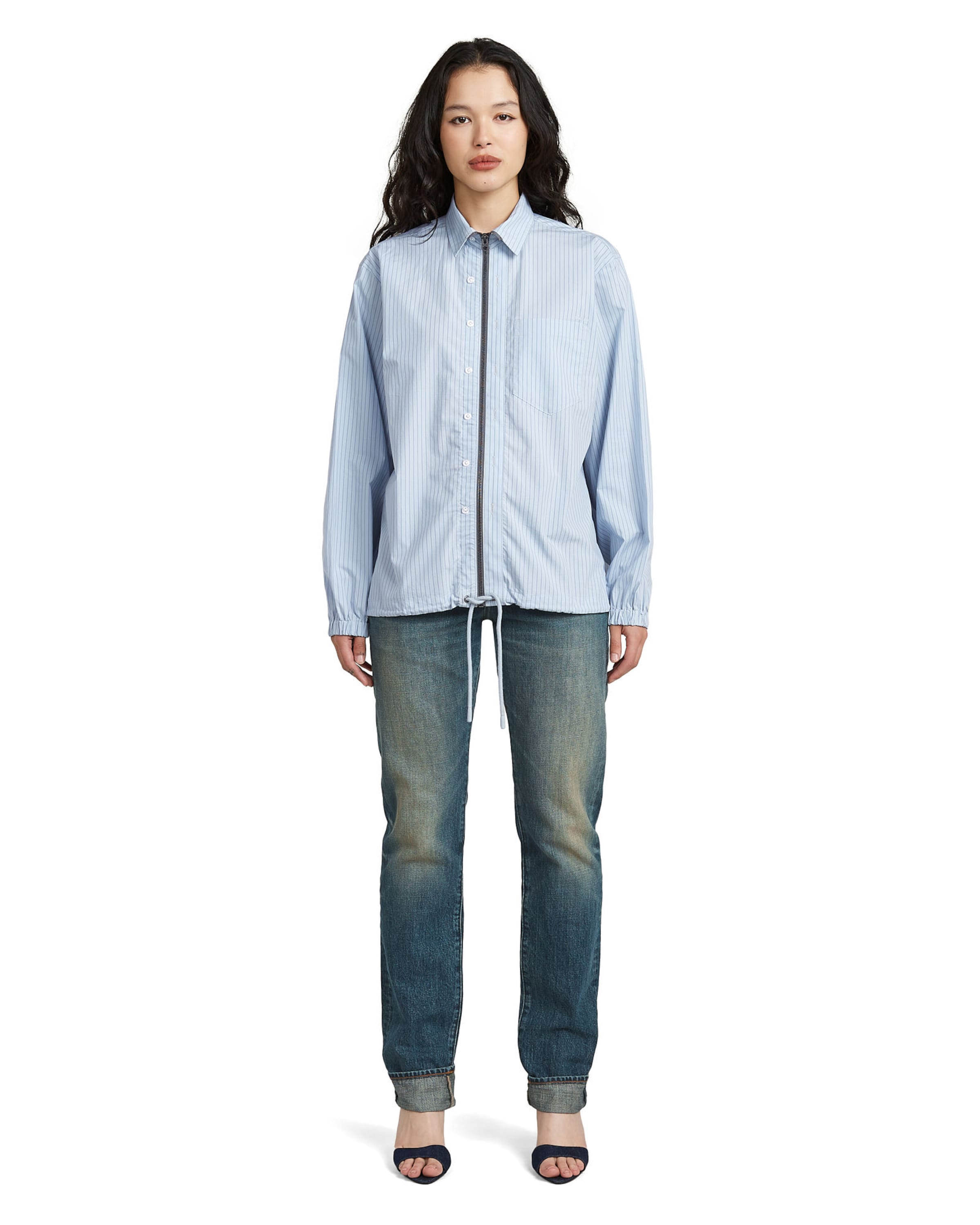 G-STAR Regular Jeans 'Slim Straight Jeans' in Blauw