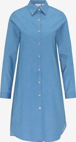 usha BLUE LABEL Shirt Dress in Blue: front